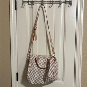 Checkered Shoulder Bag